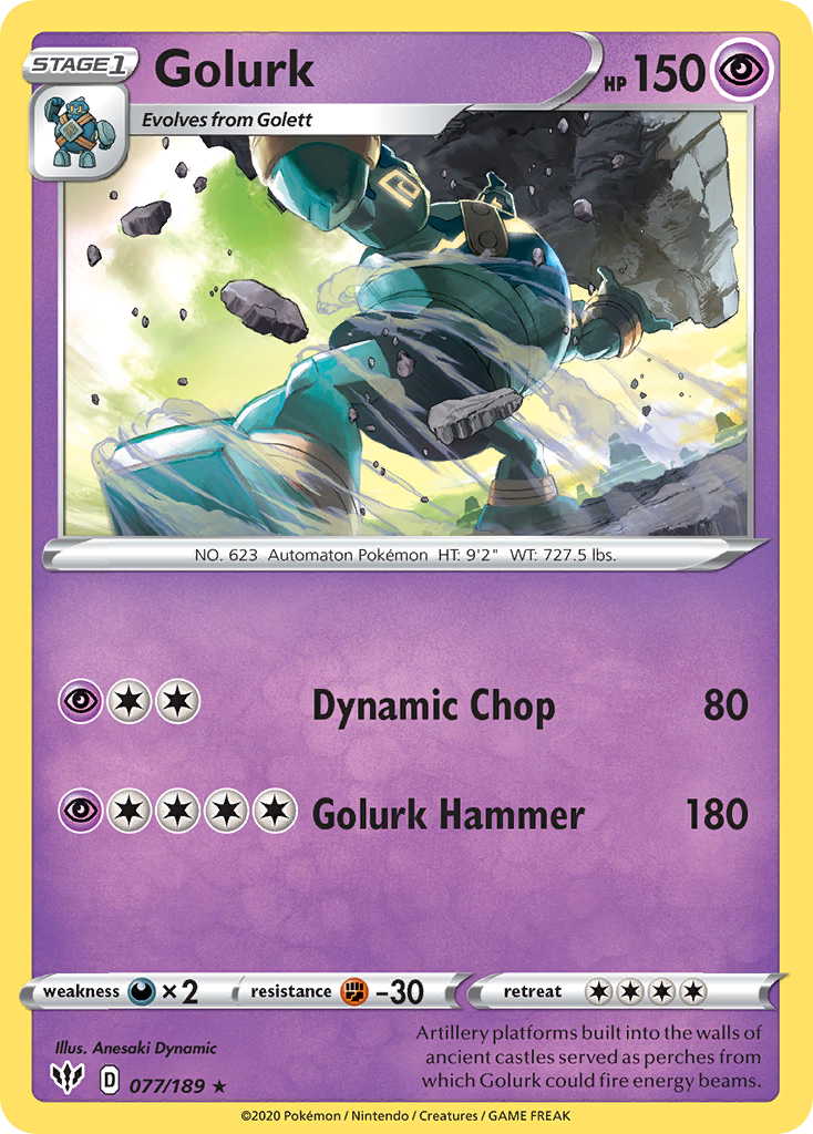 Golurk - 077/189 - EN Golurk - 077/189 - EN