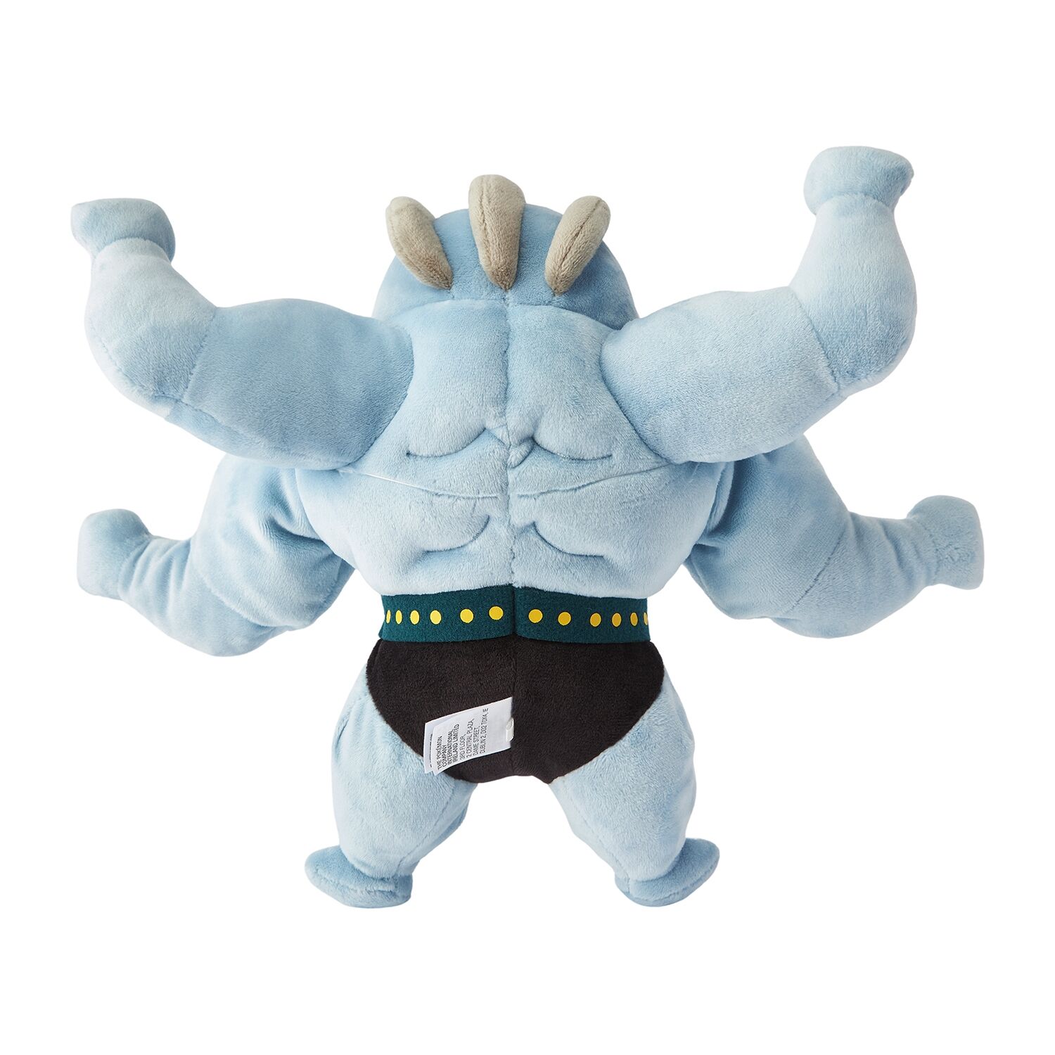 Pokémon Center Original - Muscular! Psoing Plush Toy: Training Machamp - 33 cm