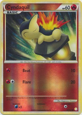 Cyndaquil - 61/123 - Reverse Holo - EN