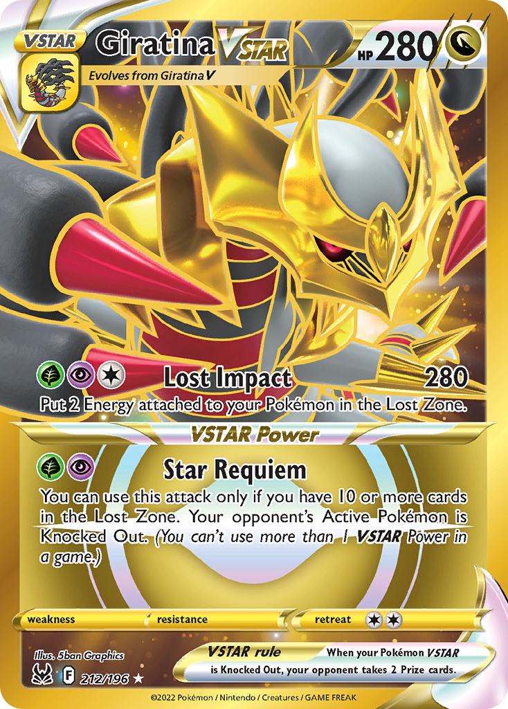Giratina VSTAR - 212/217 - EN Giratina VSTAR - 212/217 - EN