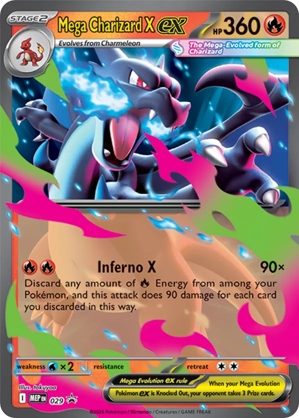 Mega Charizard X ex - 029 - EN Mega Charizard X ex - 029 - EN
