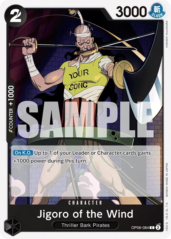 Jigoro of the Wind - OP06-084 Jigoro of the Wind - OP06-084