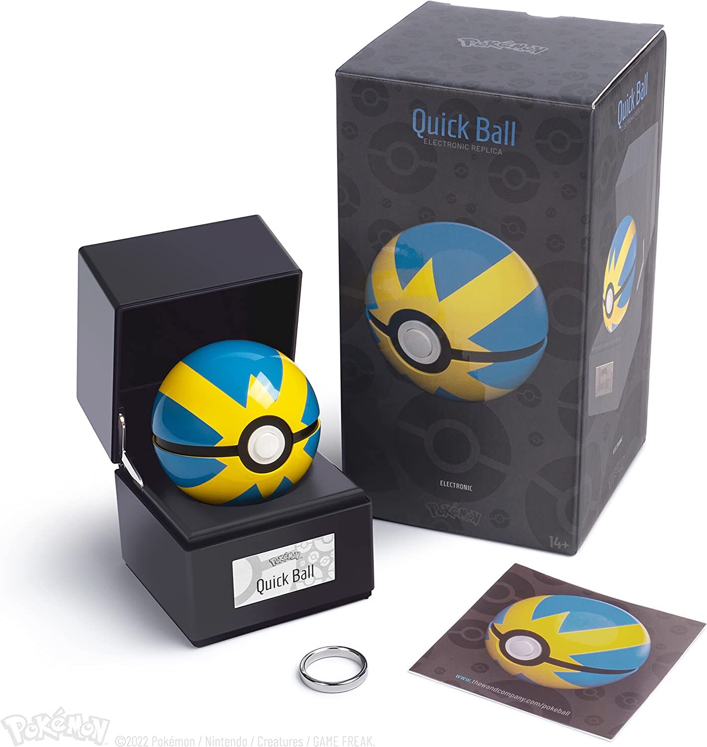 Pokéball Flottball (Quick Ball) - Pokémon - Diecast Replika