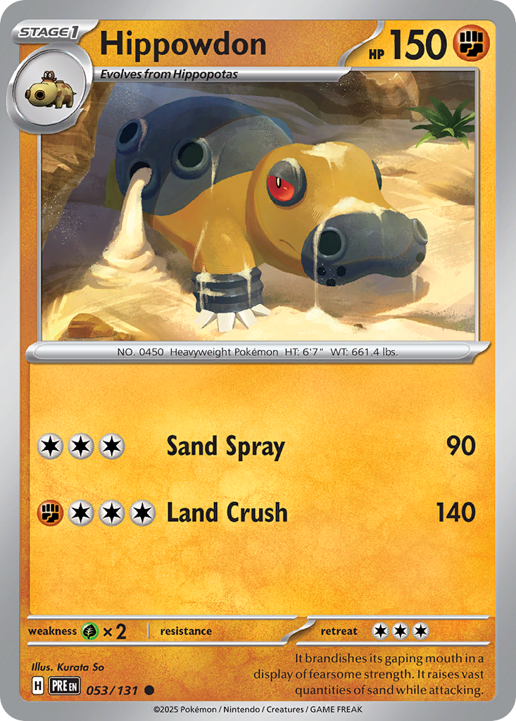 Hippowdon - 053/131 - EN Hippowdon - 053/131 - EN