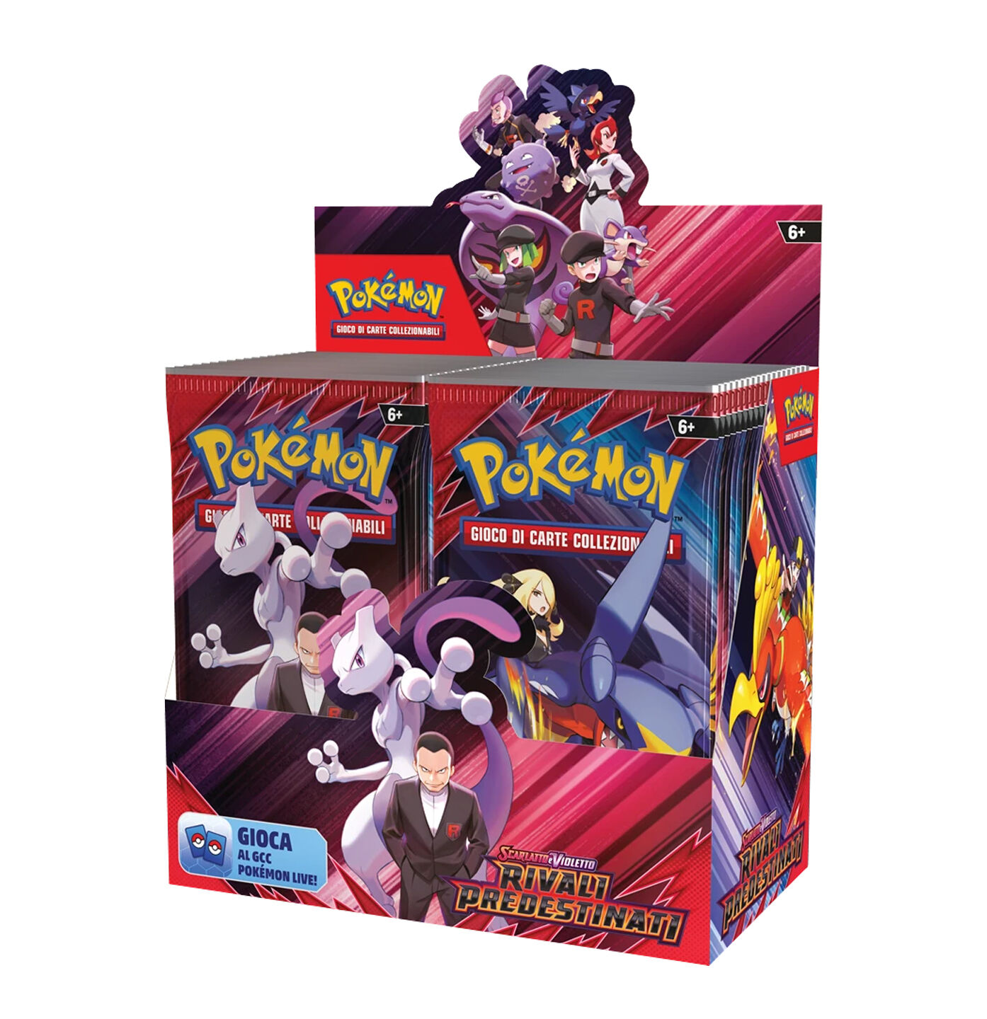 Pokémon TCG: Scarlet & Violet SV10 - Rivali Predestinati Booster Display Box (36) - IT