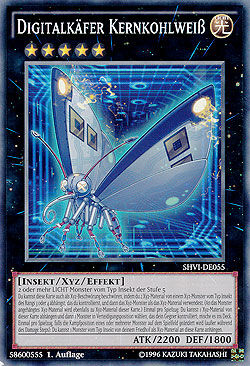 Digitalkäfer Kernkohlweiss - Yu-Gi-Oh!