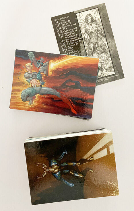Painted Cow Trading Card Set