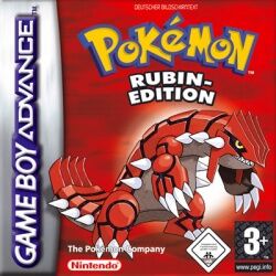 Pokémon Rubin Edition - GBA