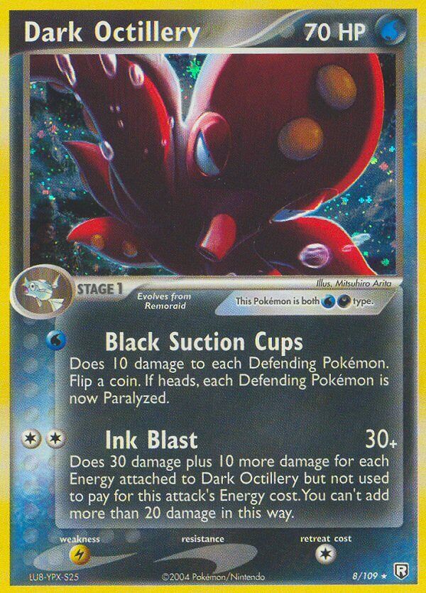 Dark Octillery - 8/109 - Reverse Holo - EN Dark Octillery - 8/109 - Reverse Holo - EN