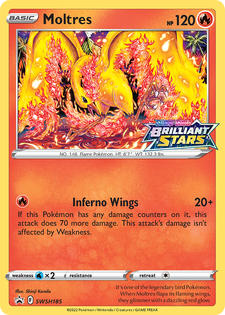 Moltres - SWSH185/306 - EN Moltres - SWSH185/306 - EN
