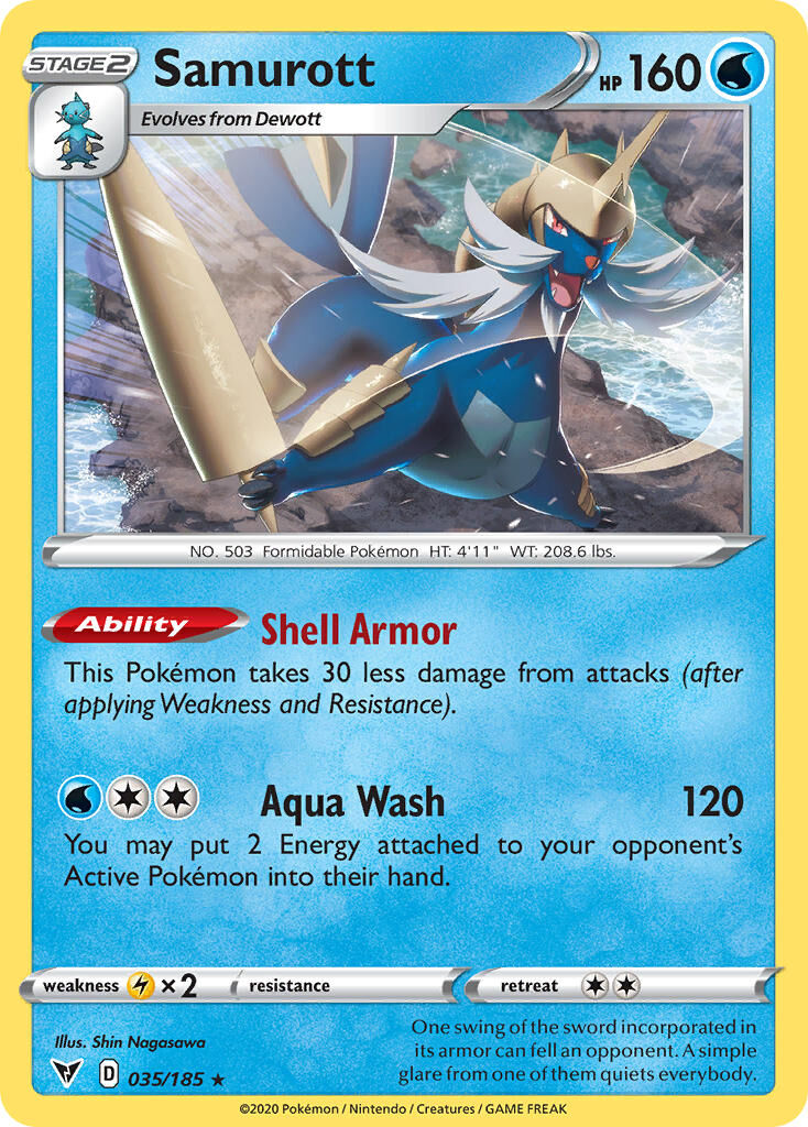 Samurott - 035/185 - EN