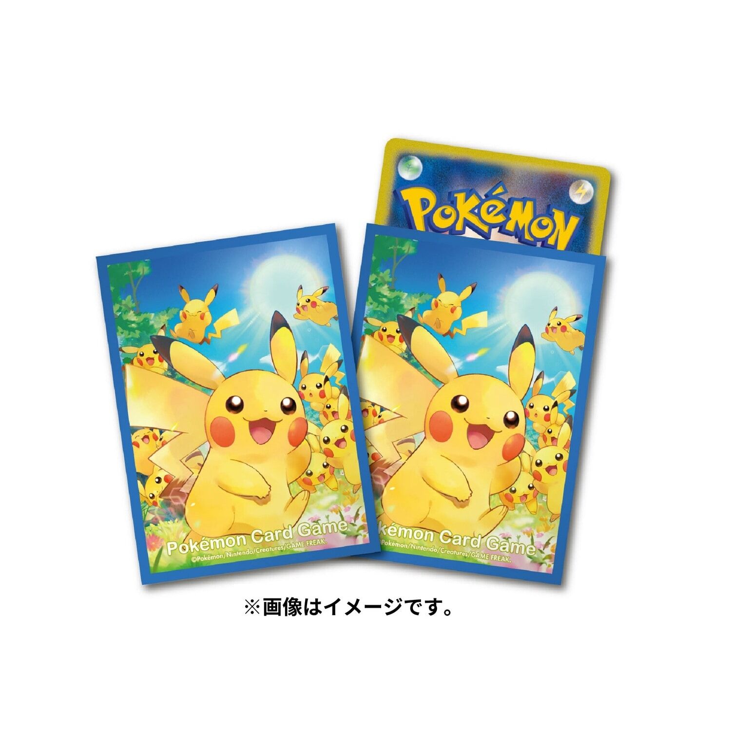 Pokemon Center Original Deck Sleeves Pikachu Pokemon Center Original Deck Sleeves Pikachu