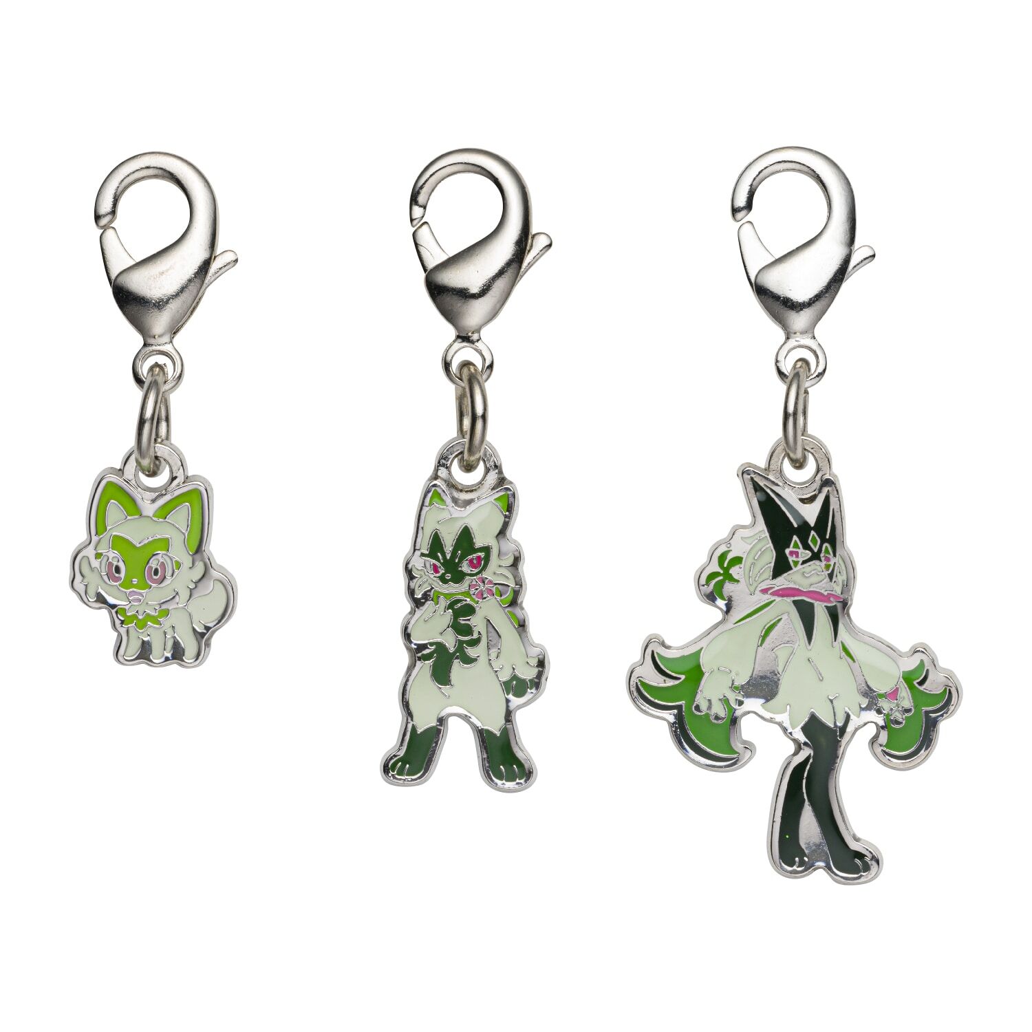 Pokemon Center - Rowlet, Dartrix, Decidueye Schlüsselanhänger - 3 Stück Pokemon Center - Rowlet, Dartrix, Decidueye Schlüsselanhänger - 3 Stück