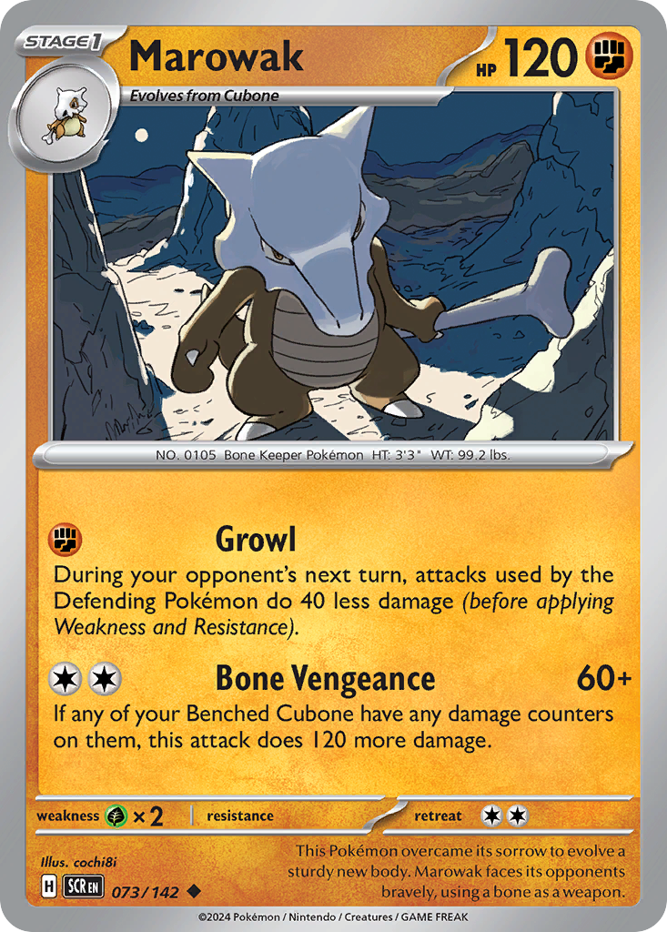 Marowak - 073/142 - EN