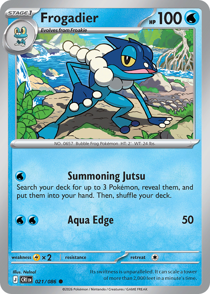 Frogadier - 021/086 - EN Frogadier - 021/086 - EN