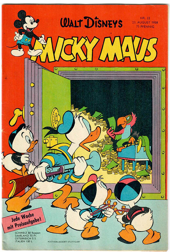 micky_maus_1958_33 Micky Maus 1958 #33