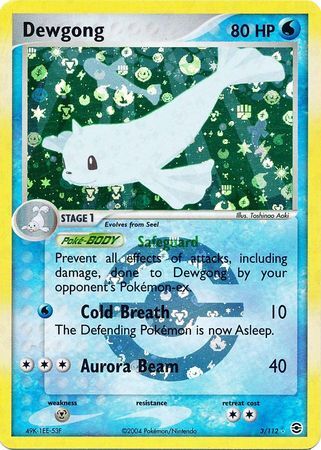 Dewgong - 3/112 - Reverse Holo - EN Dewgong - 3/112 - Reverse Holo - EN