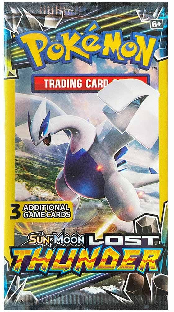 Pokémon Sun & Moon Lost Thunder 3-Pack Booster
