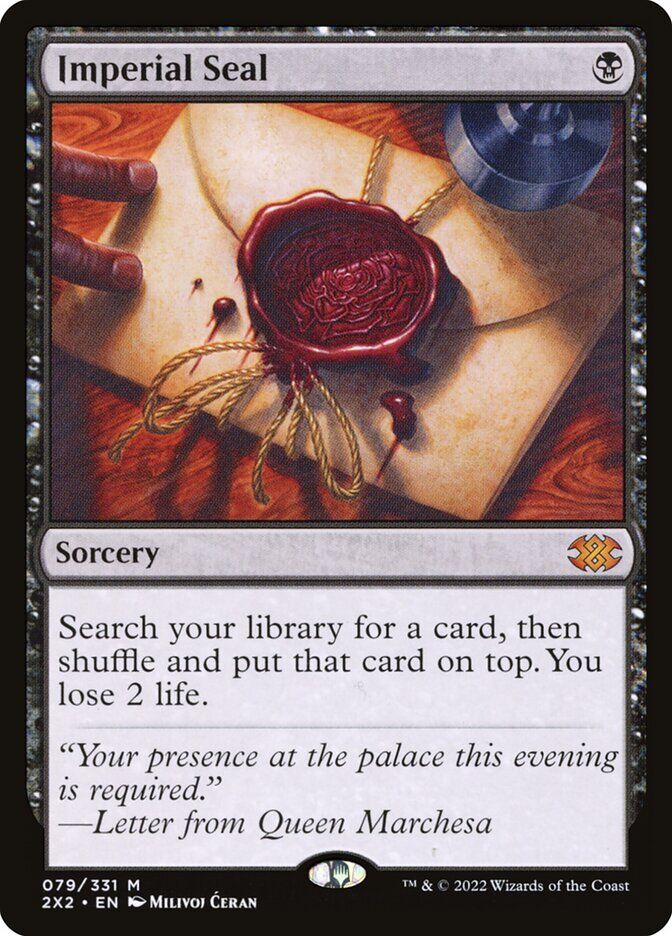 Imperial Seal - 2X2 79 - Normal - EN - NM Imperial Seal - 2X2 79 - Normal - EN - NM