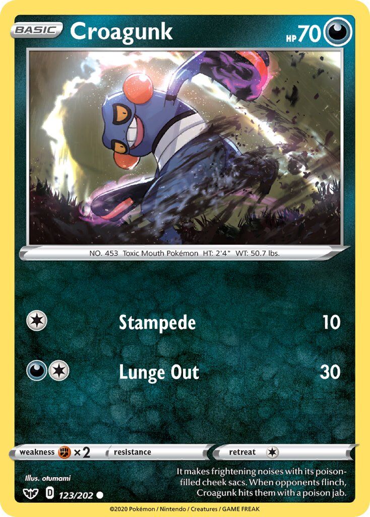 Croagunk - 123/202 - EN