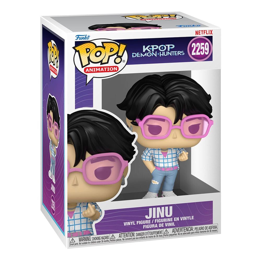 KPop Demon Hunters POP! #2259 Animation Vinyl Figur Jinu 9 cm