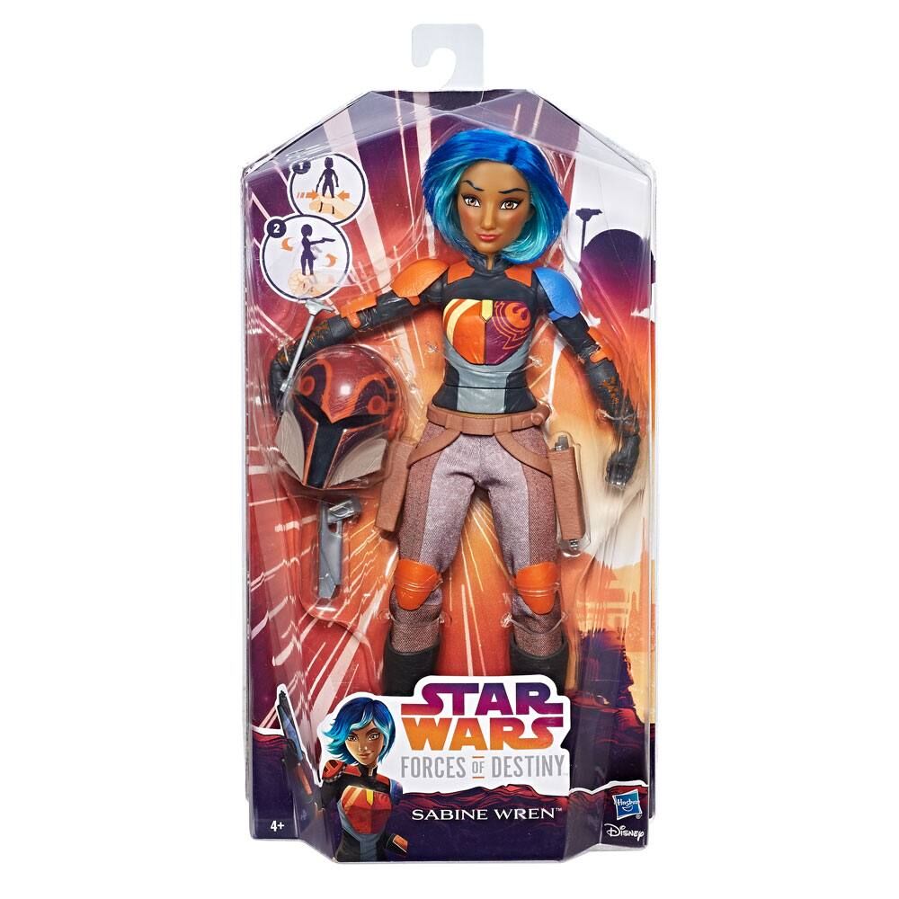 Star Wars Forces of Destiny Actionfigur 2017 Sabine Wren 28 cm