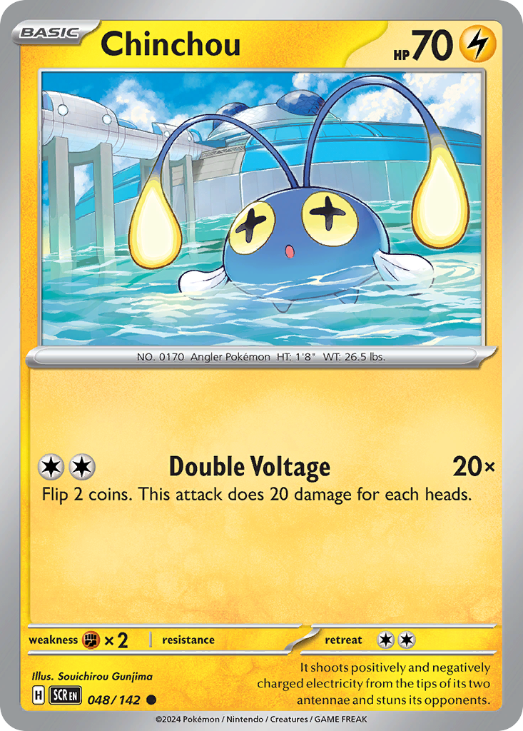 Chinchou - 048/142 - EN Chinchou - 048/142 - EN