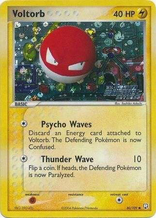 Voltorb - 80/109 - Reverse Holo - EN Voltorb - 80/109 - Reverse Holo - EN