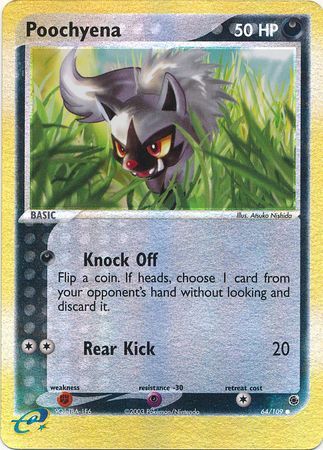 Poochyena - 64/109 - Reverse Holo - EN Poochyena - 64/109 - Reverse Holo - EN