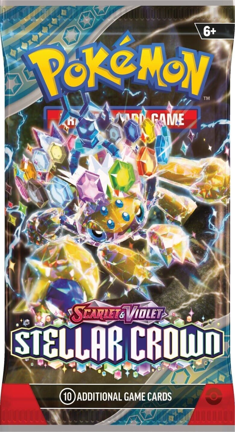 Pokémon TCG: Scarlet & Violet-Stellar Crown Booster Pack (10 Cards) - EN
