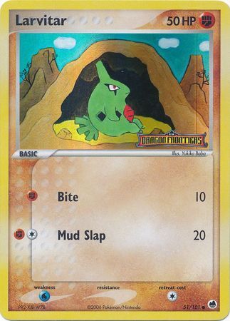 Larvitar - 51/101 - Reverse Holo - EN