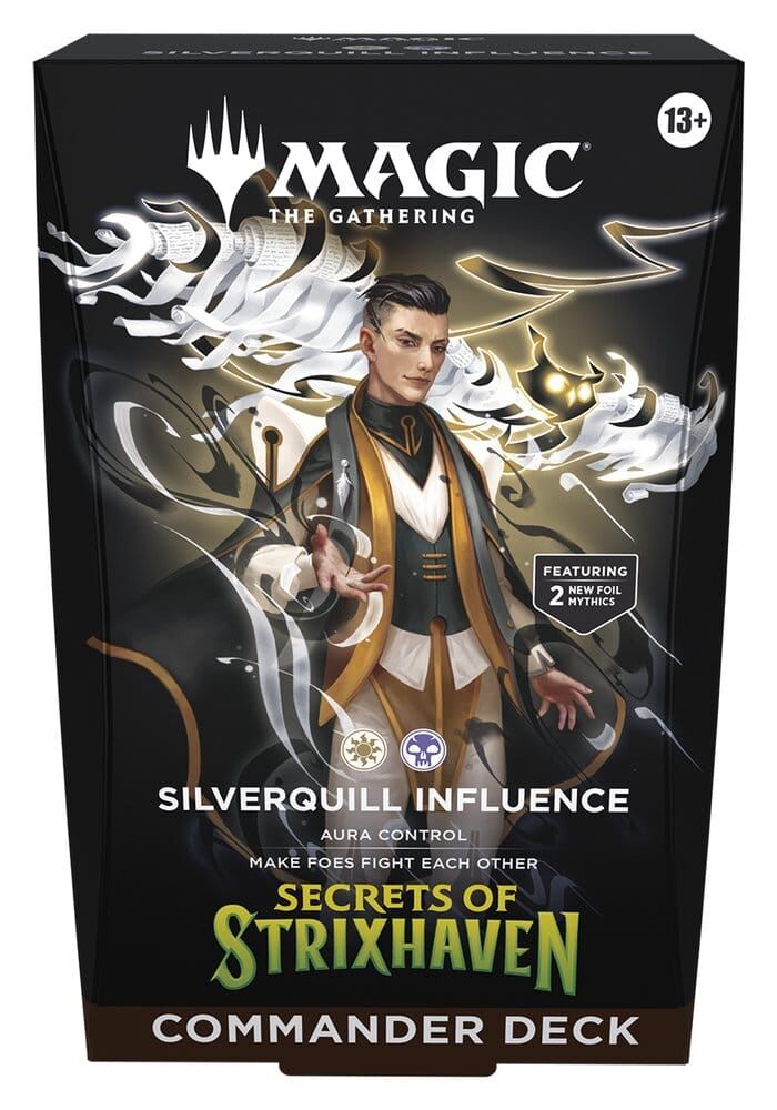 Magic the Gathering Secrets of Strixhaven - Silverquill Influence Commander Deck - EN