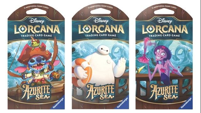 Disney Lorcana 6 : Azurite Sea Booster Pack - EN