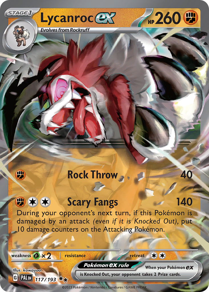 Lycanroc ex - 117/193 - EN