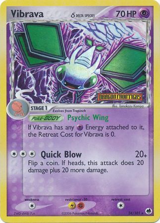 Vibrava - 24/101 - Reverse Holo - EN Vibrava - 24/101 - Reverse Holo - EN