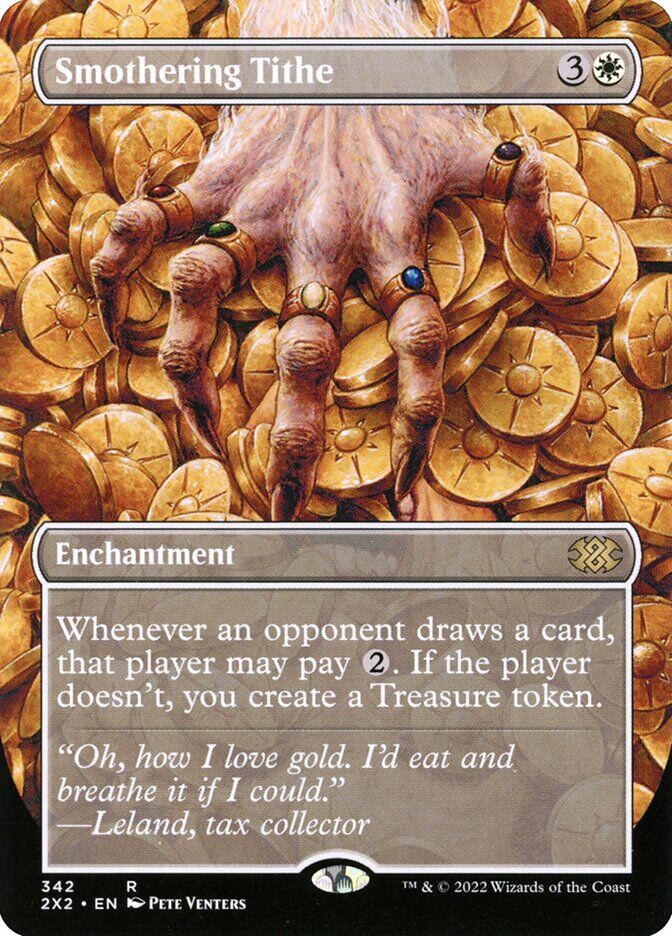 Smothering Tithe - 2X2 342 - Foil - EN - NM Smothering Tithe - 2X2 342 - Foil - EN - NM