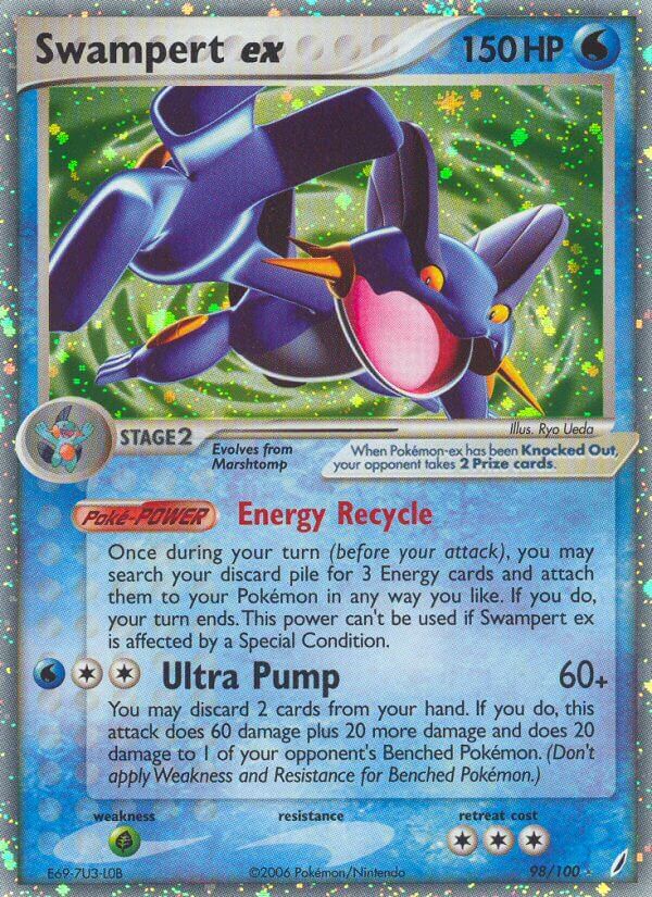 Swampert ex - 98/100 - EN Swampert ex - 98/100 - EN