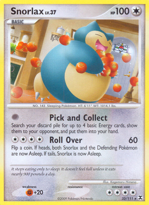 Snorlax - 33/111 - EN Snorlax - 33/111 - EN