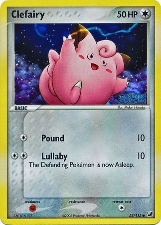 Clefairy - 53/115 - Reverse Holo - EN Clefairy - 53/115 - Reverse Holo - EN
