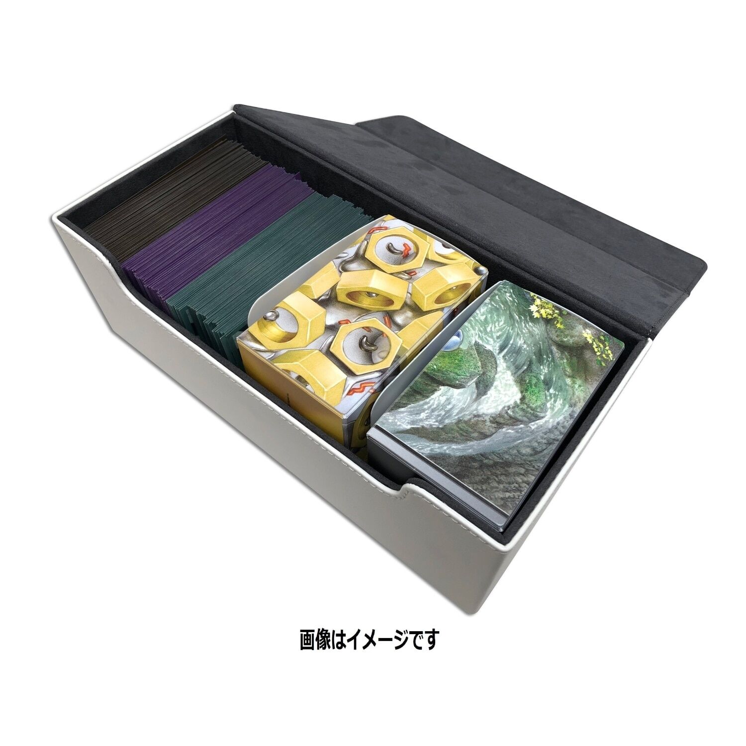 Pokemon High Class Lange Kartenbox Weiß