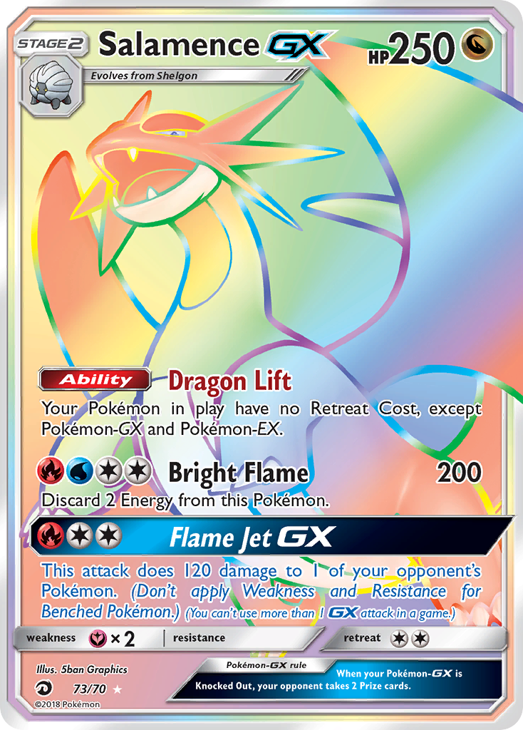 Salamence-GX - 73/70 - EN Salamence-GX - 73/70 - EN