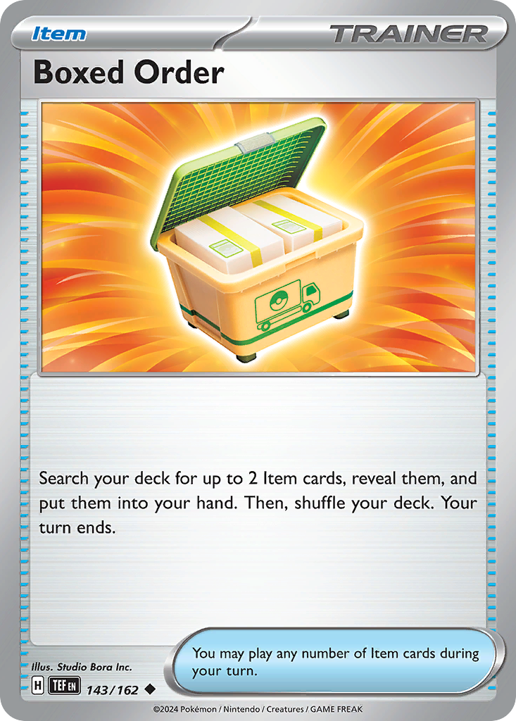 Boxed Order - 143/162 - EN