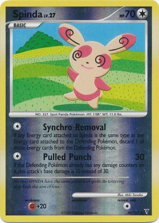 Spinda - 46/147 - Reverse Holo - EN