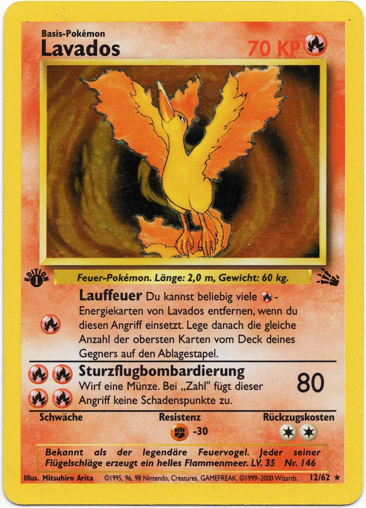 lavados-12-62-1st-edition-poke-mon-tcg-lightly-played Lavados - 12/62 - 1st Edition - Pokémon TCG (Heavily Played)
