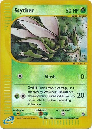 Scyther - 106/147 - Reverse Holo - EN