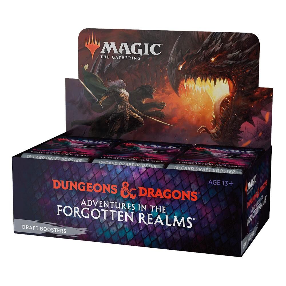 Dungeons & Dragons Adventures in the Forgotten Realms Draft Booster Box - Magic the Gathering