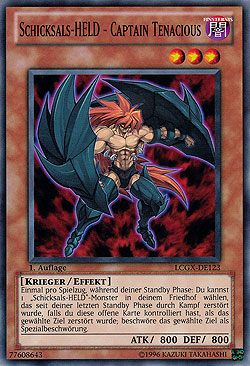 Schicksals-HELD - Captain Tenacious - Yu-Gi-Oh!
