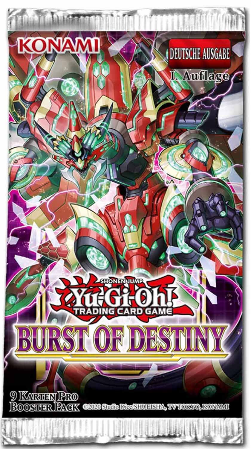 Burst of Destiny Booster - 1. Auflage - Yu-Gi-Oh! - DE