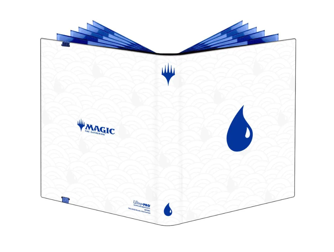 UP - Mana 8 - 9 Pocket Pro Binder - Island for Magic The Gathering 