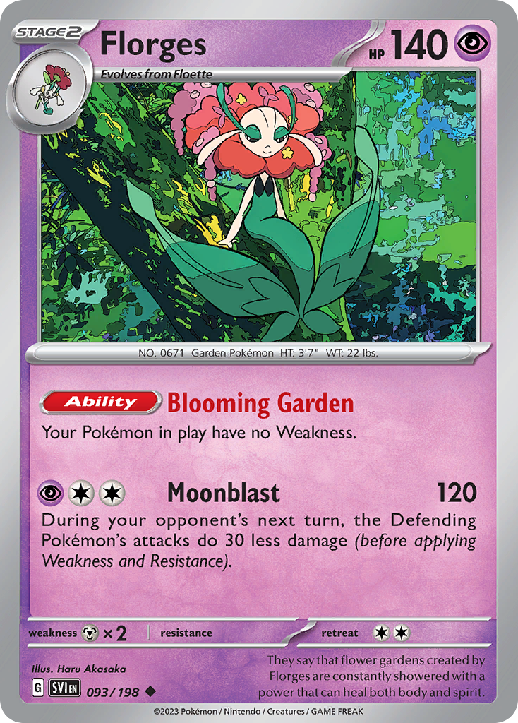 Florges - 093/198 - EN Florges - 093/198 - EN